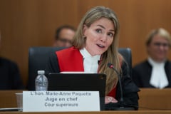 L’honorable Marie-Anne Paquette, juge en chef de la Cour supérieure du Québec